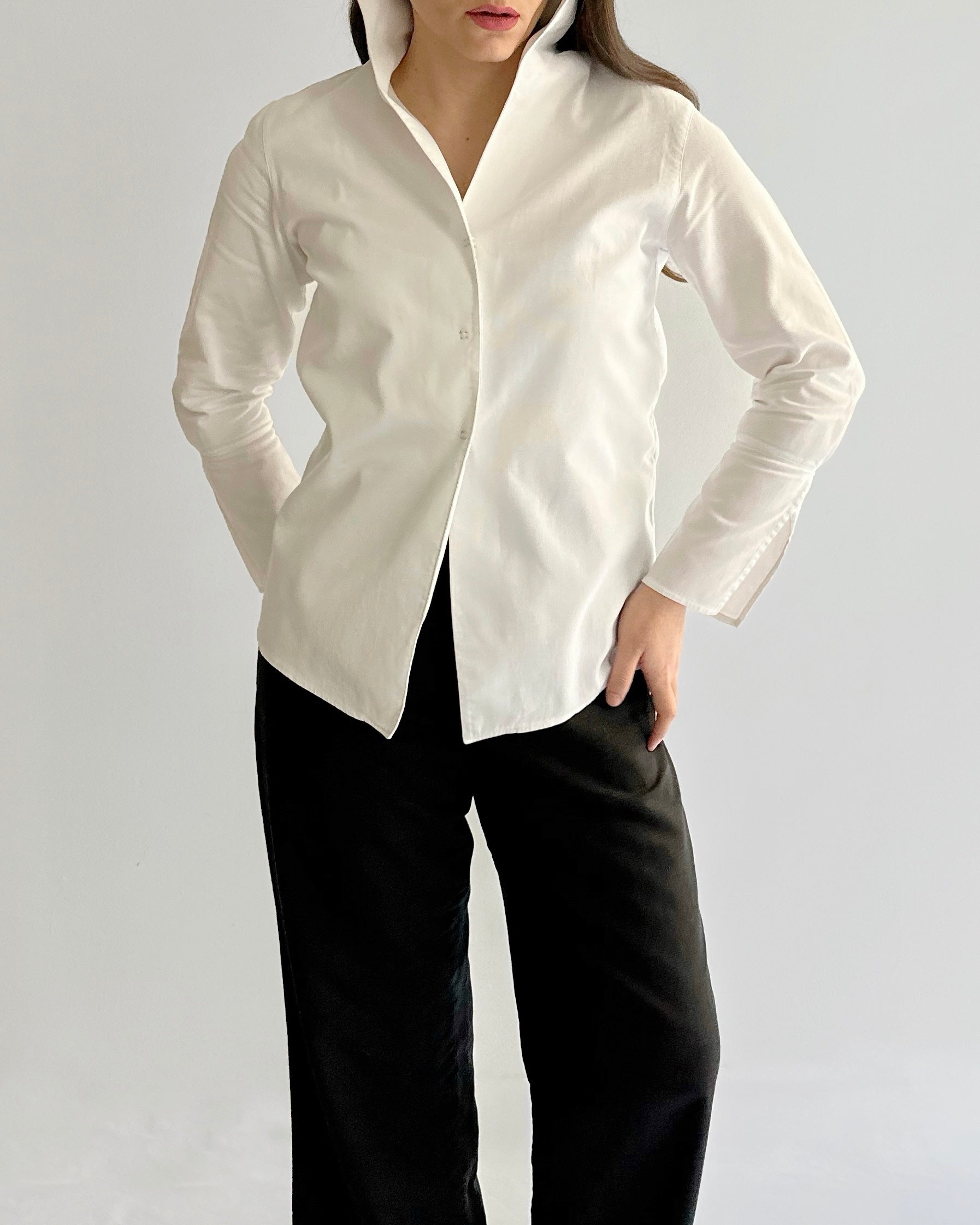 90s Anne Fontaine White Shirt Alba Vintage Studio 90s Anne Fontaine White Shirt Alba Vintage Studio