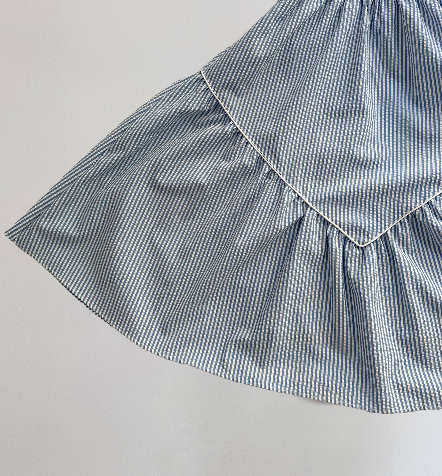 80s French Sailor Collar Dress