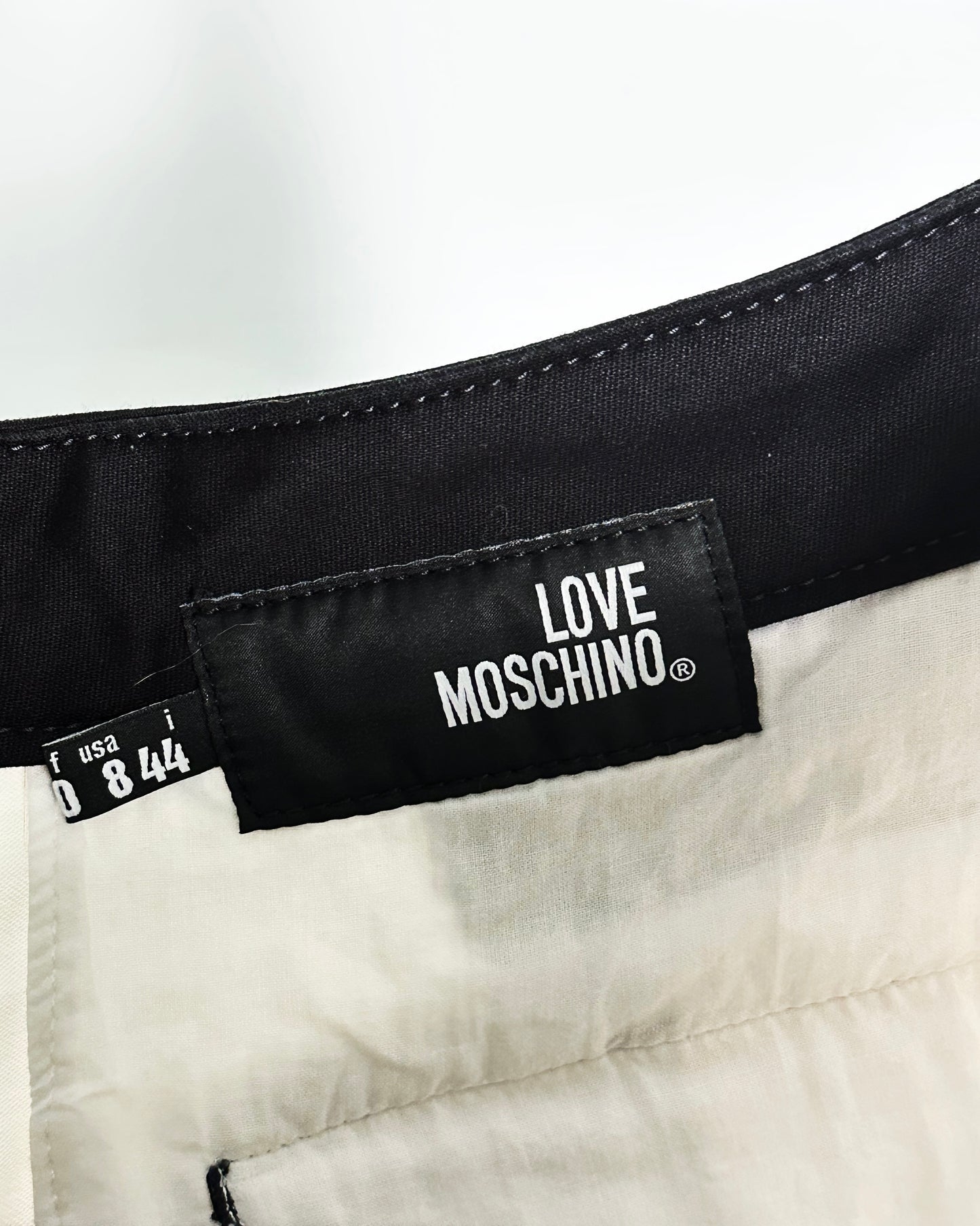 Moschino Striped A-Line Skirt