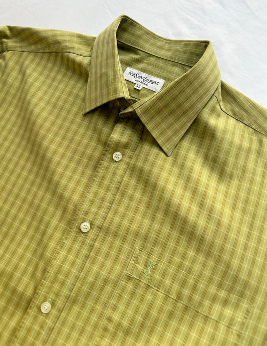 90s Yves Saint Laurent Short Sleeve Shirt