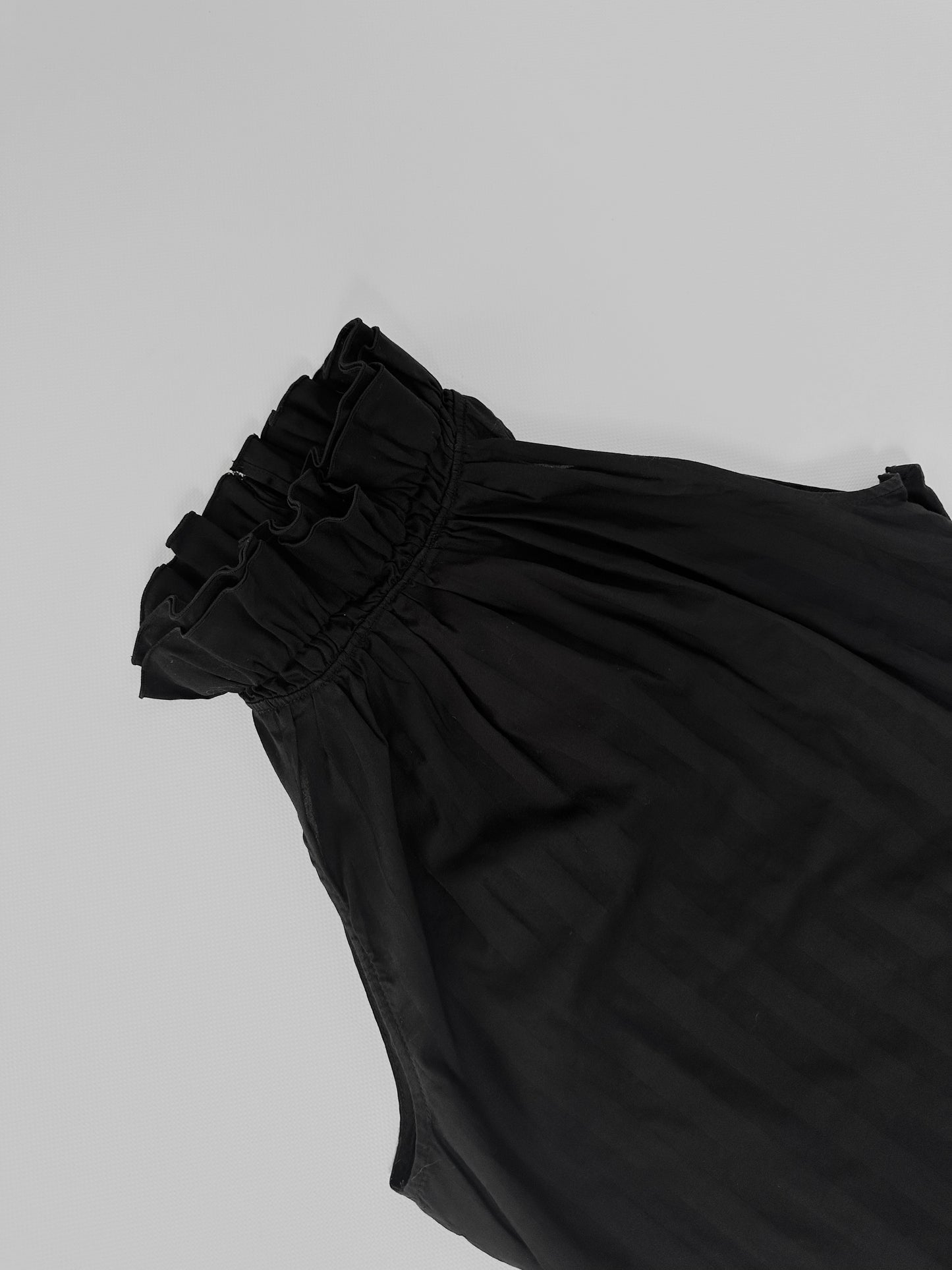 Anne Fontaine Black Halter Top