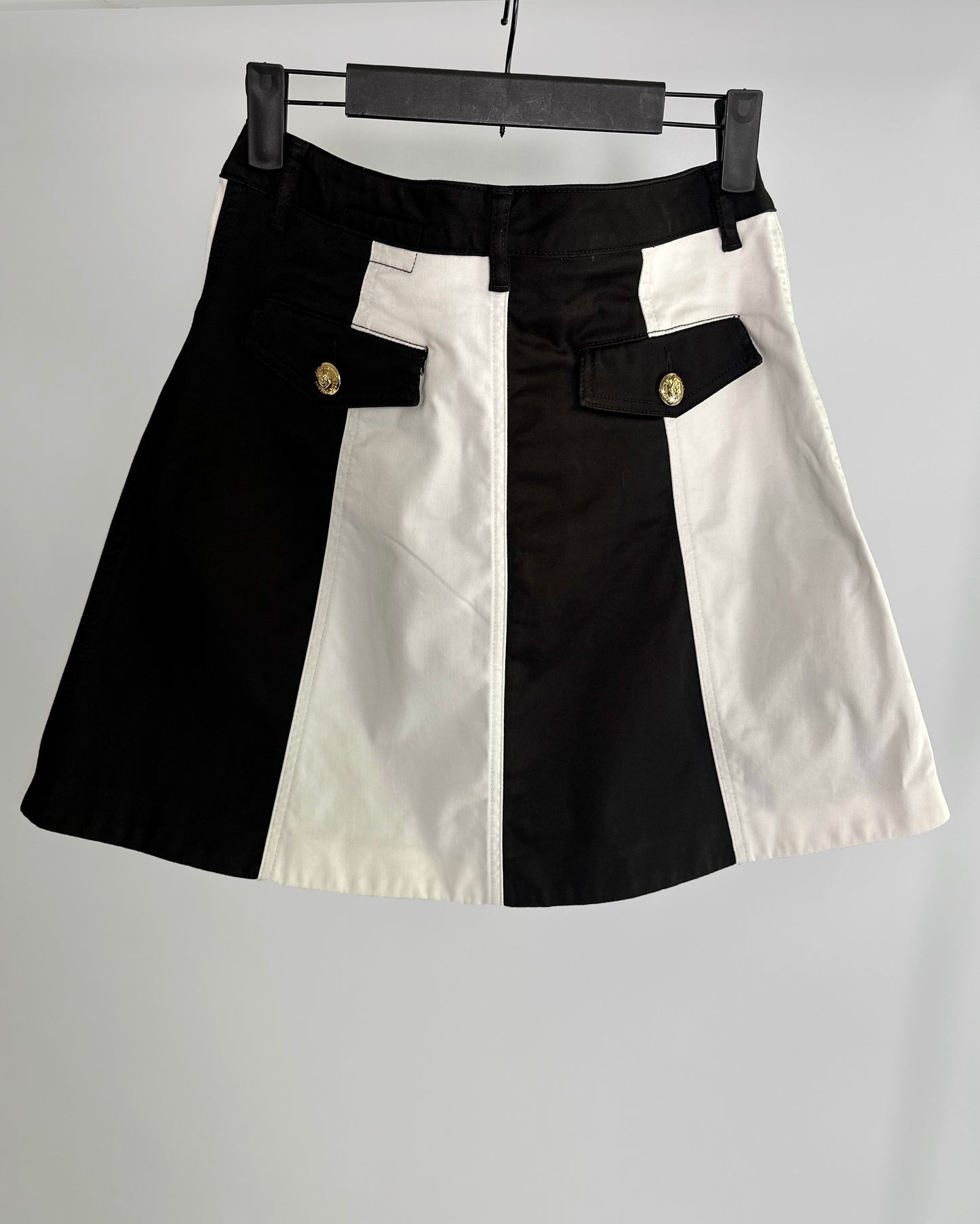 Moschino Striped A-Line Skirt