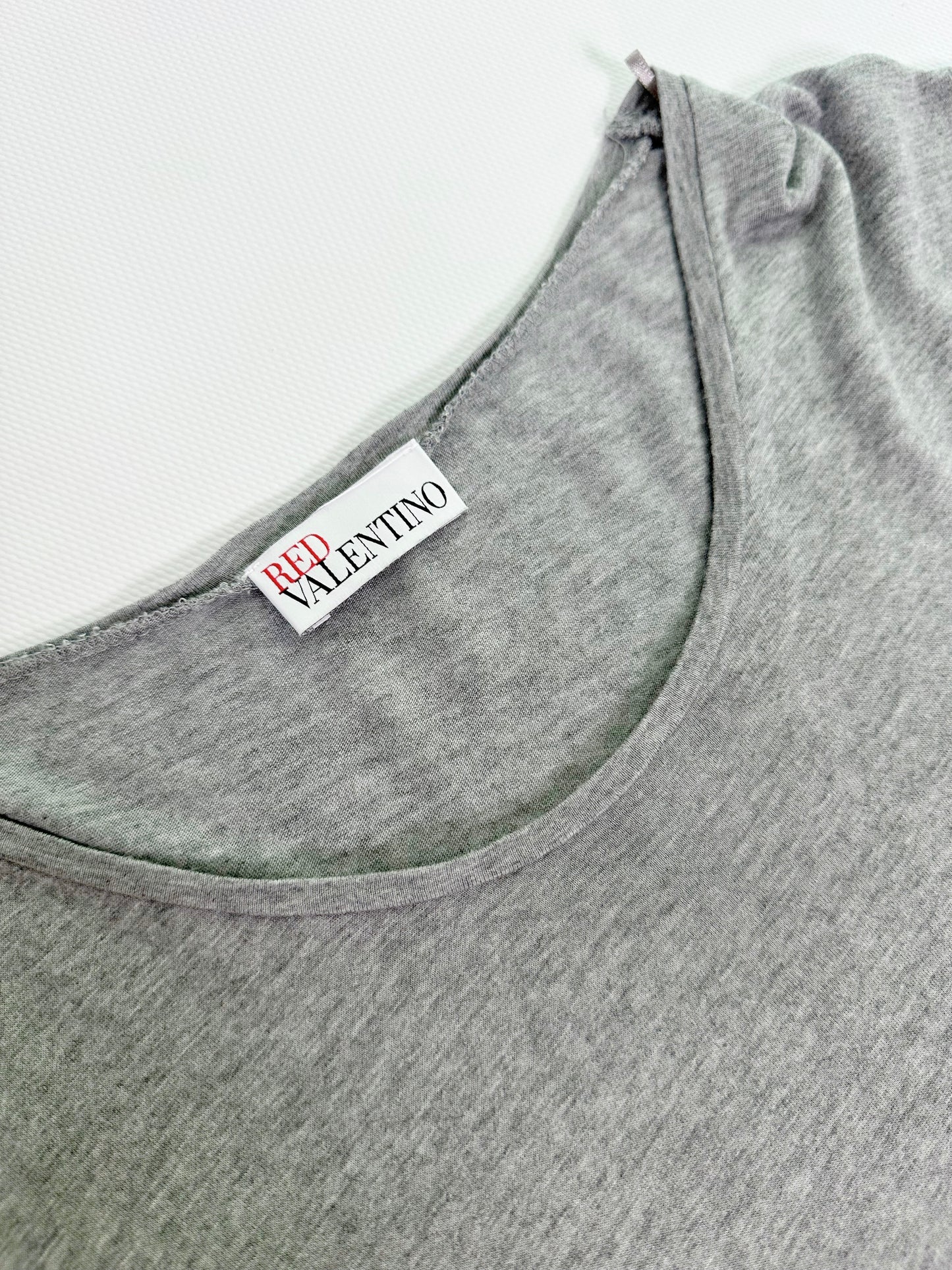 Red Valentino Bow T-Shirt Dress