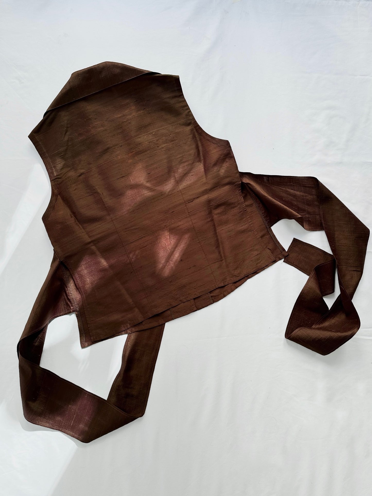 90s Romeo Gigli Silk Shantung Set