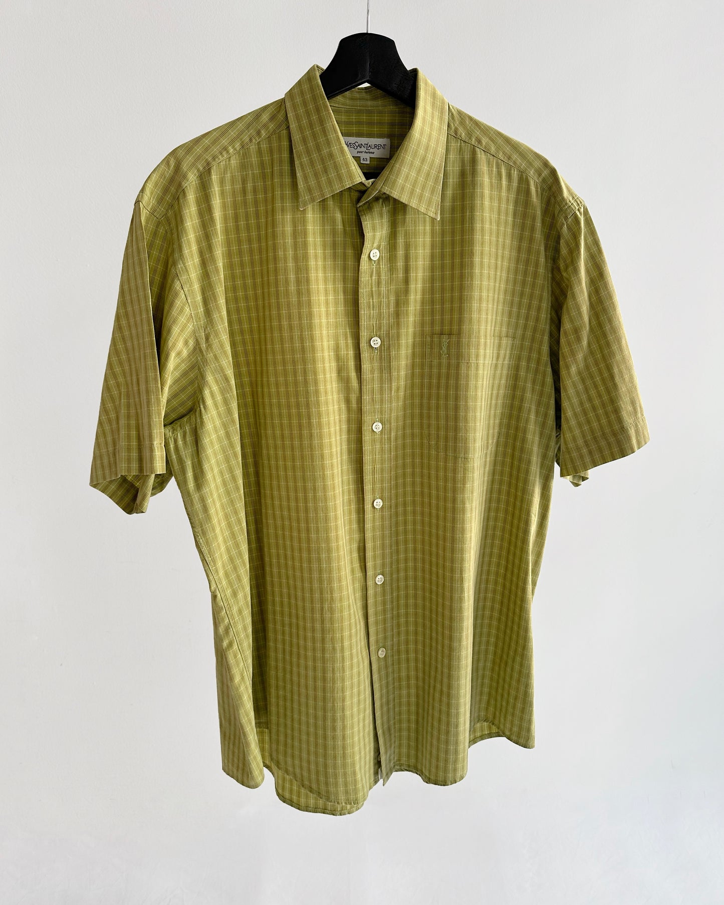 90s Yves Saint Laurent Short Sleeve Shirt