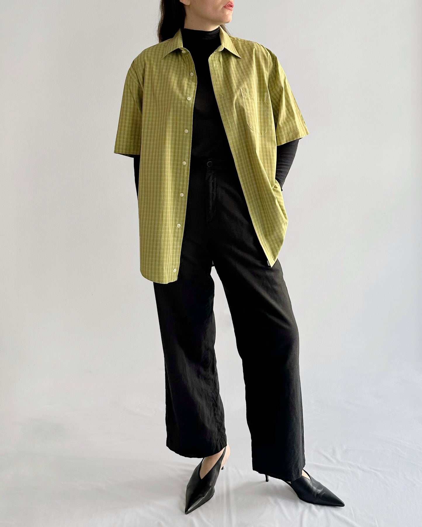 90s Yves Saint Laurent Short Sleeve Shirt