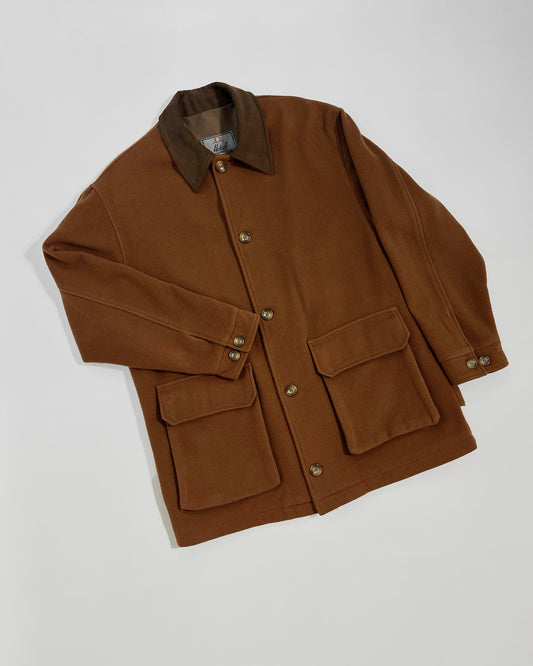80s Brown Wool Field Jacket