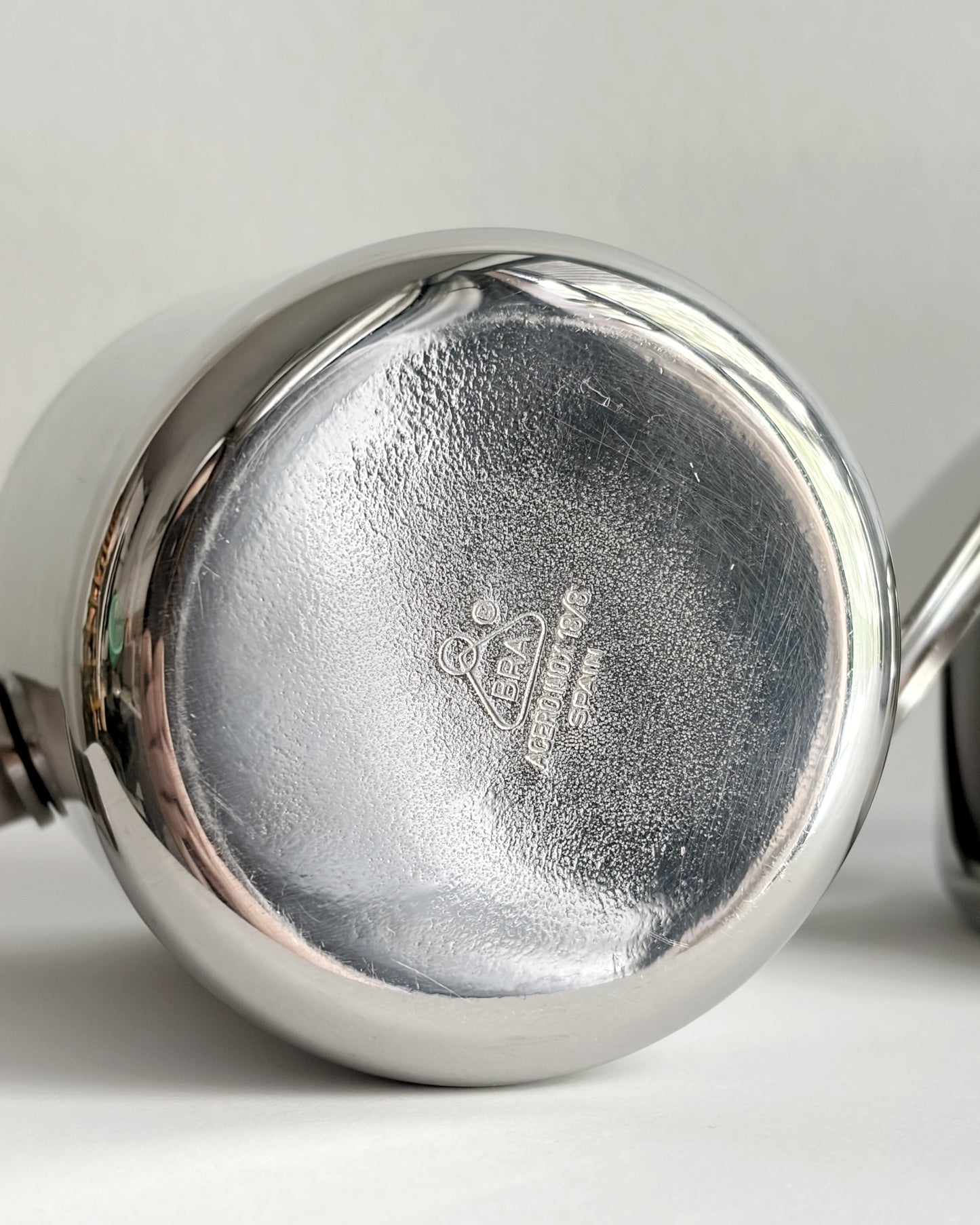Vintage 1980s Stainless Steel Coffee Set by BRA Spain