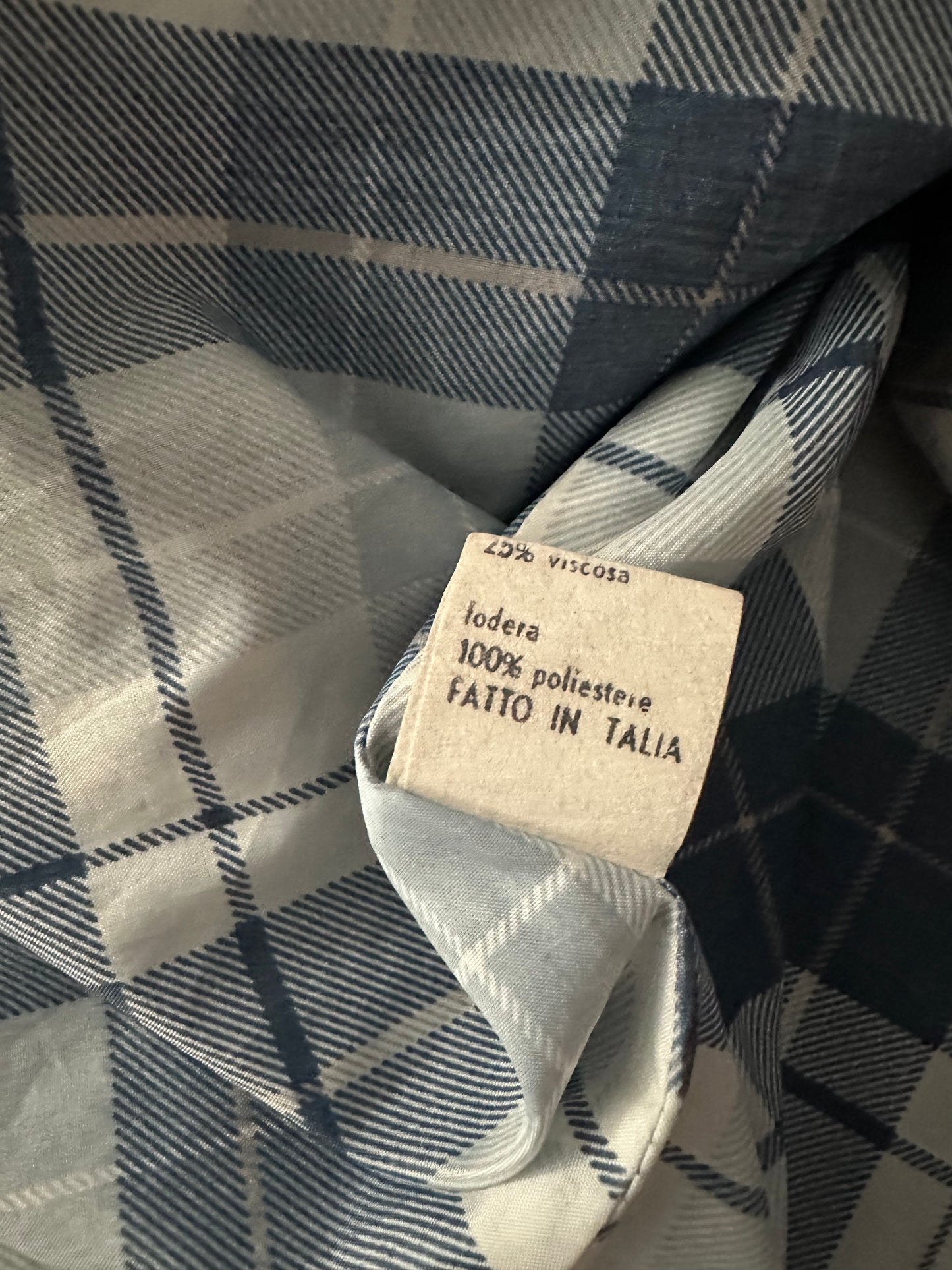 80s Italian Navy trench Coat