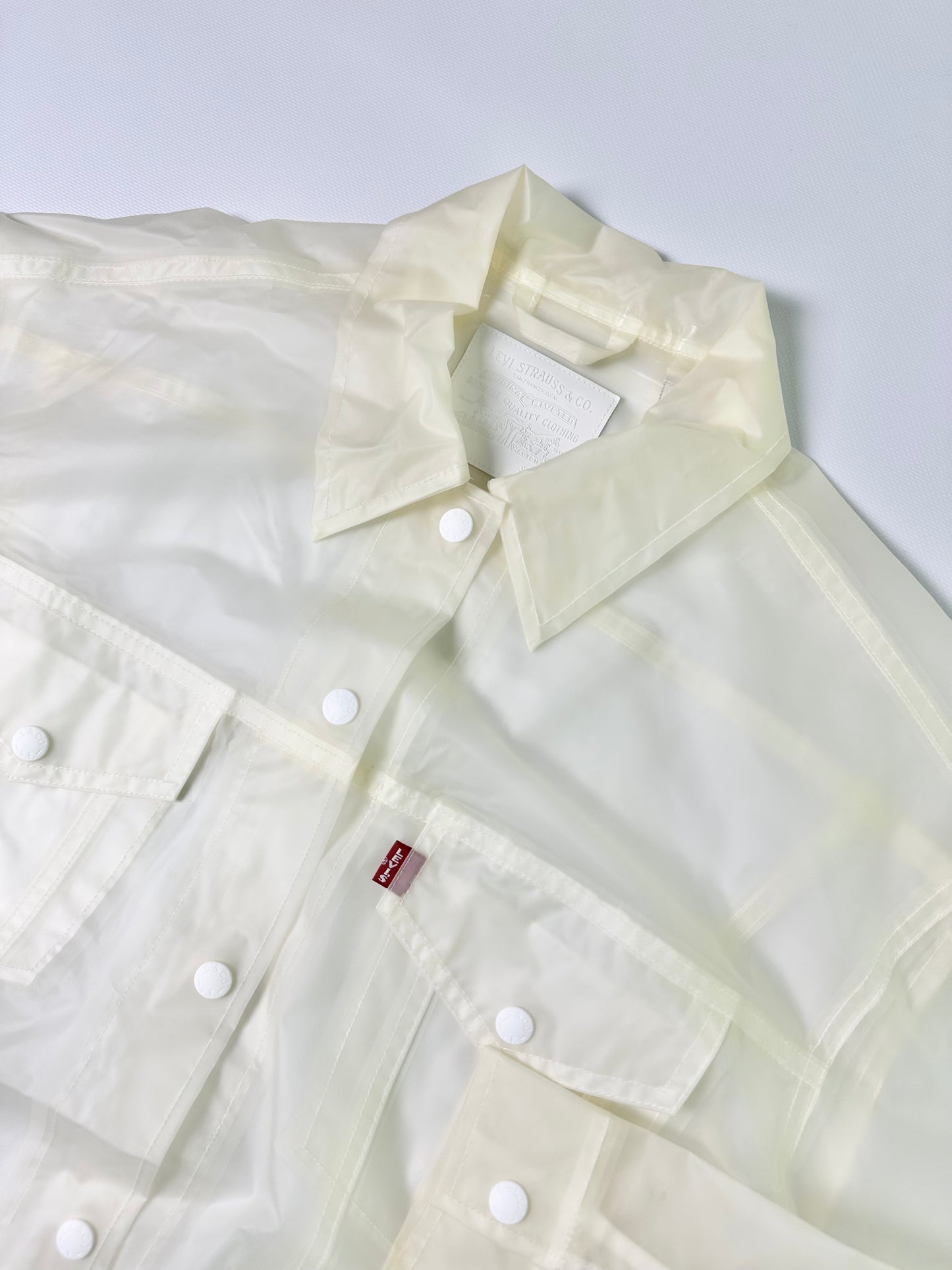 Levi’s Clear Baggy Trucker Jacket - Rare