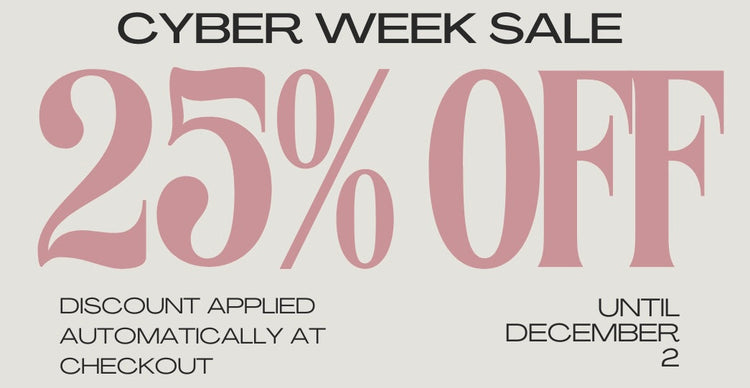 Cyber Week Sale