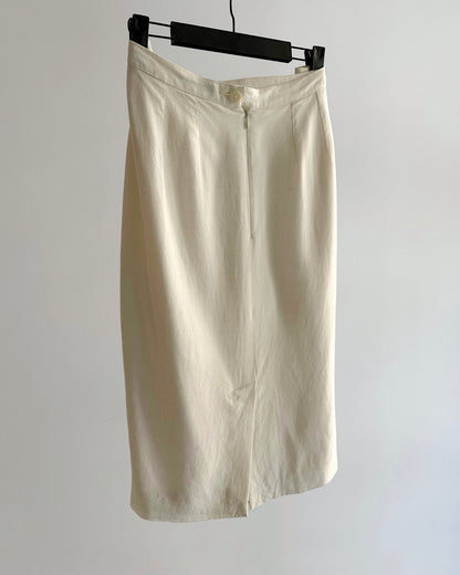 90s Guy Laroche High-Waist Pencil Skirt