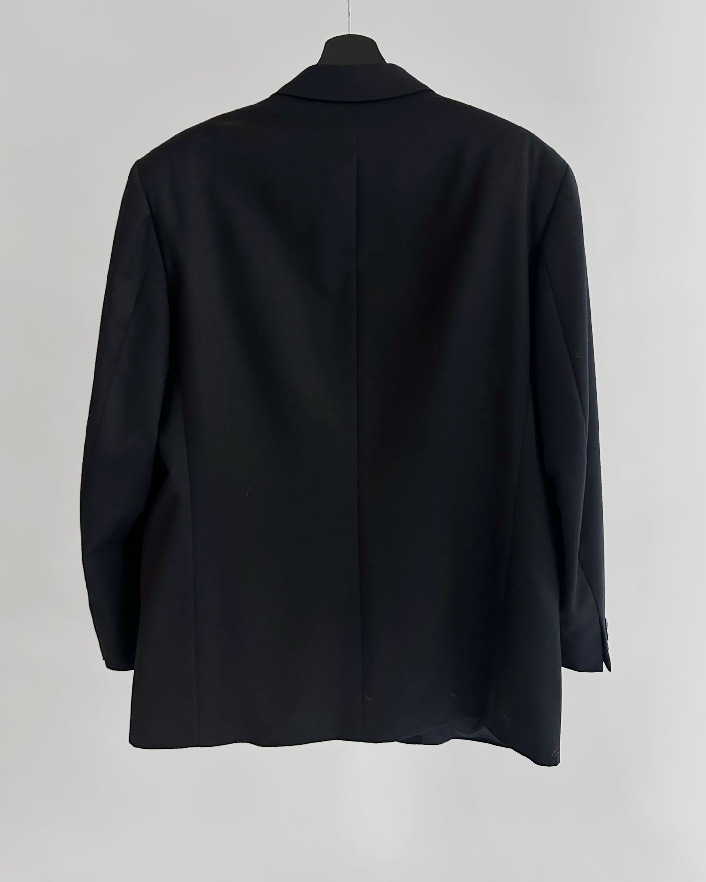 80s Pierre Cardin Navy Wool Blazer