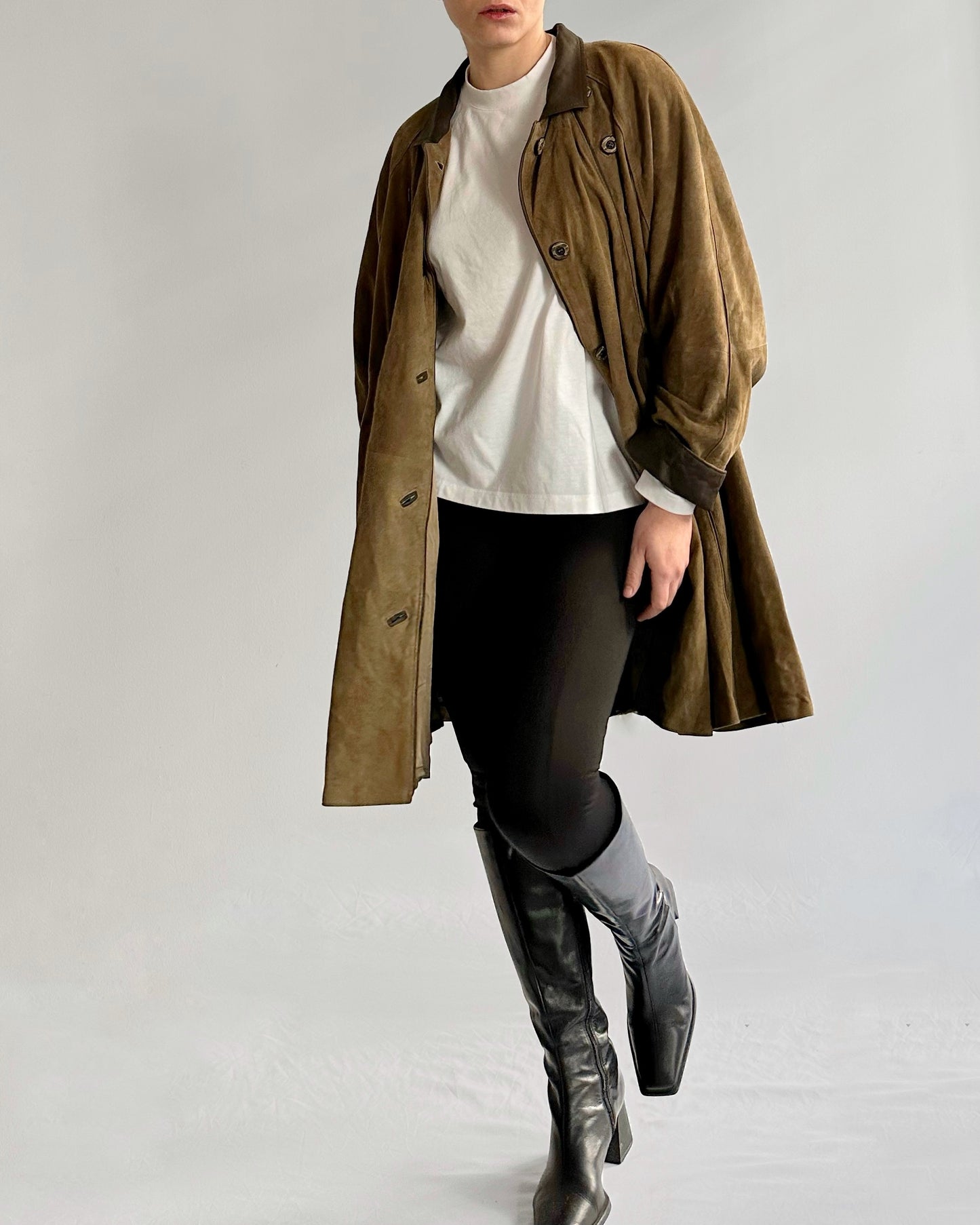 80s Suede Leather Jacket
