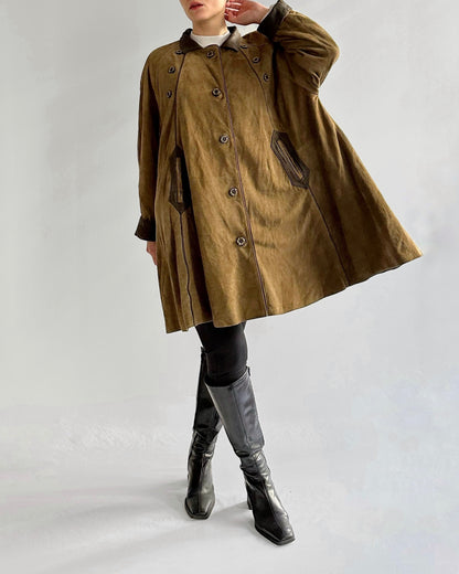 80s Suede Leather Jacket