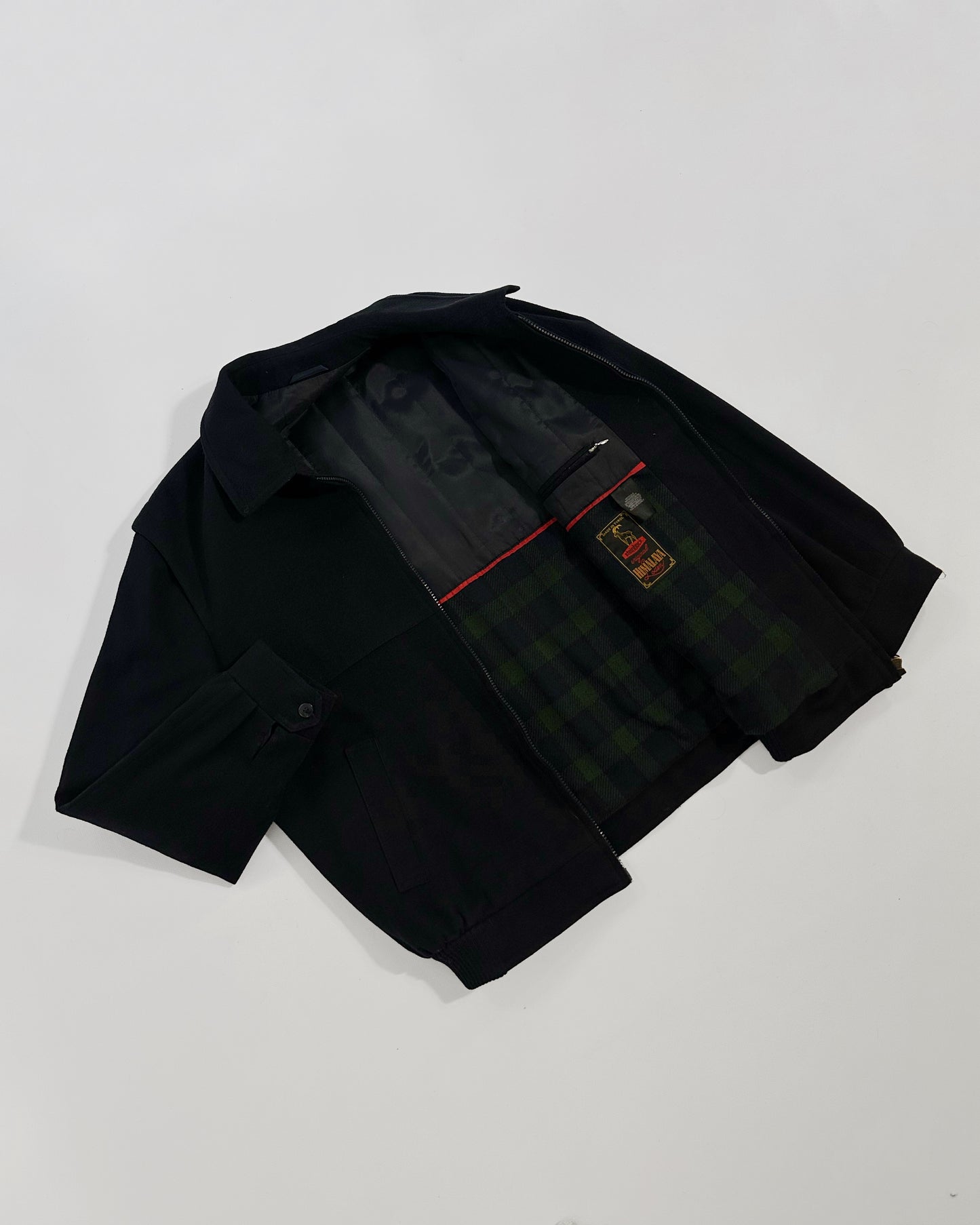 80s Steinbock Loden Wool Bomber