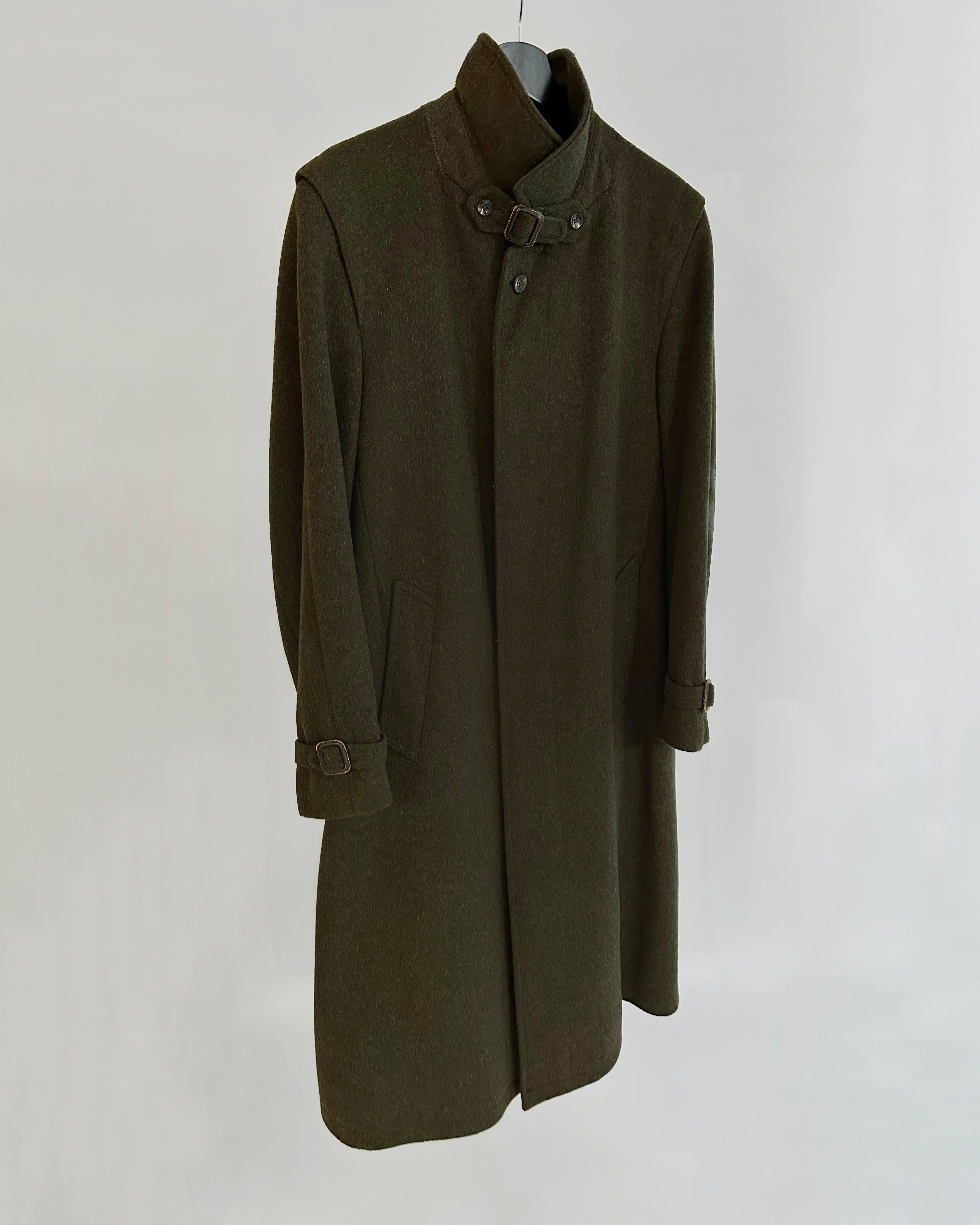 80s Steinbock Green Loden Wool Coat – Alba Vintage Studio