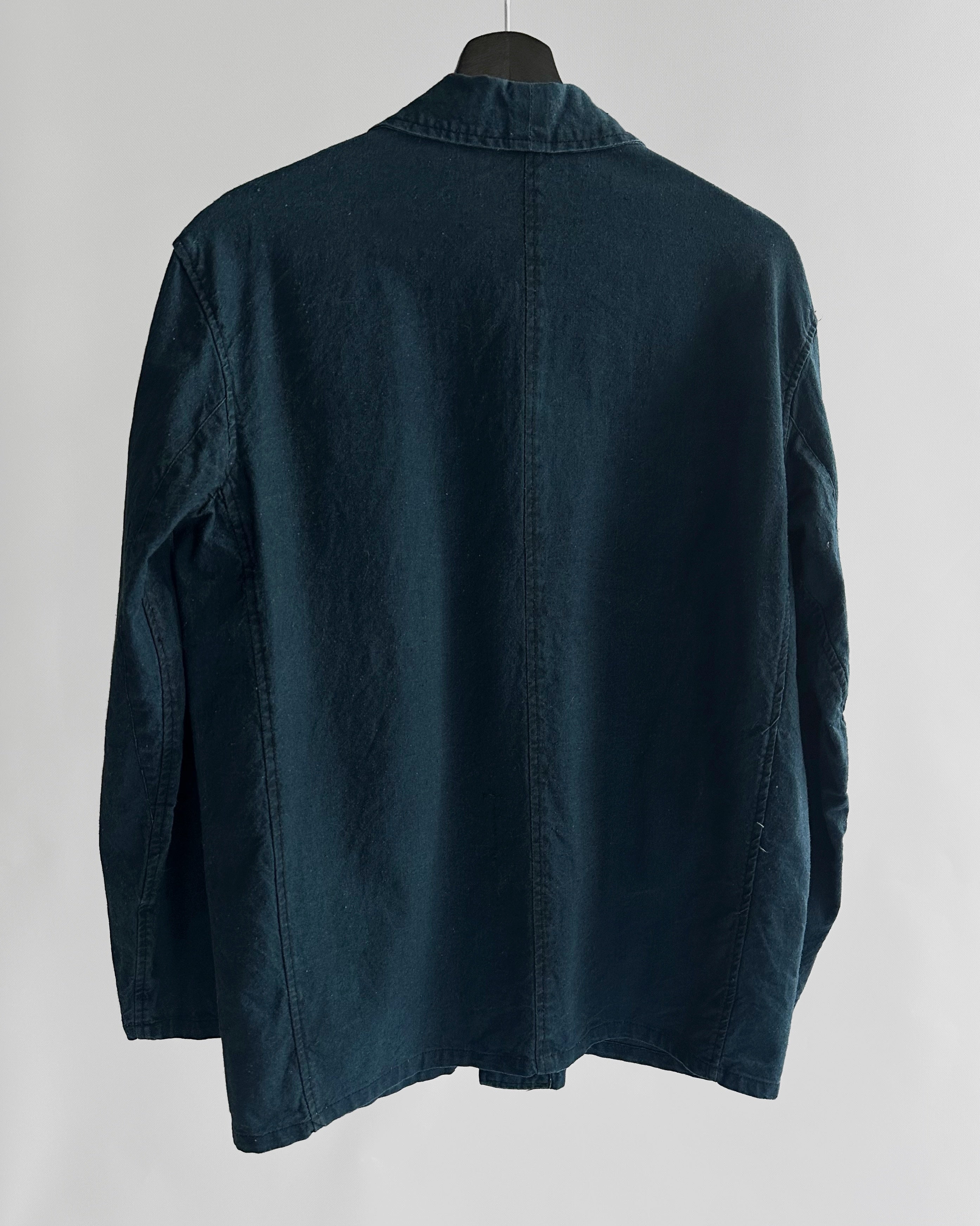 Rare 1950s Shanghai Indigo Work Shirt Jacket – Alba Vintage Studio