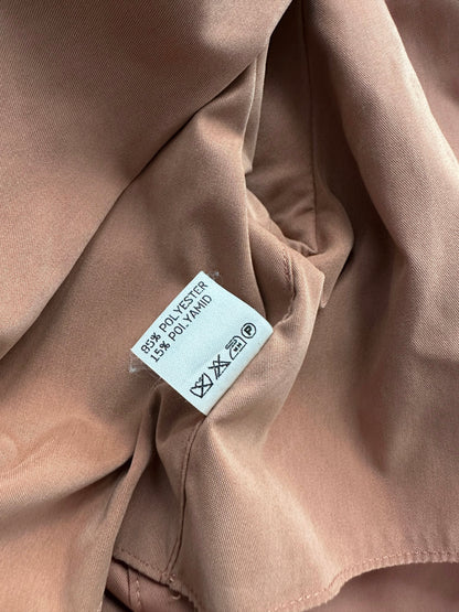 90s Jil Sander Minimalist Peach Trench Coat