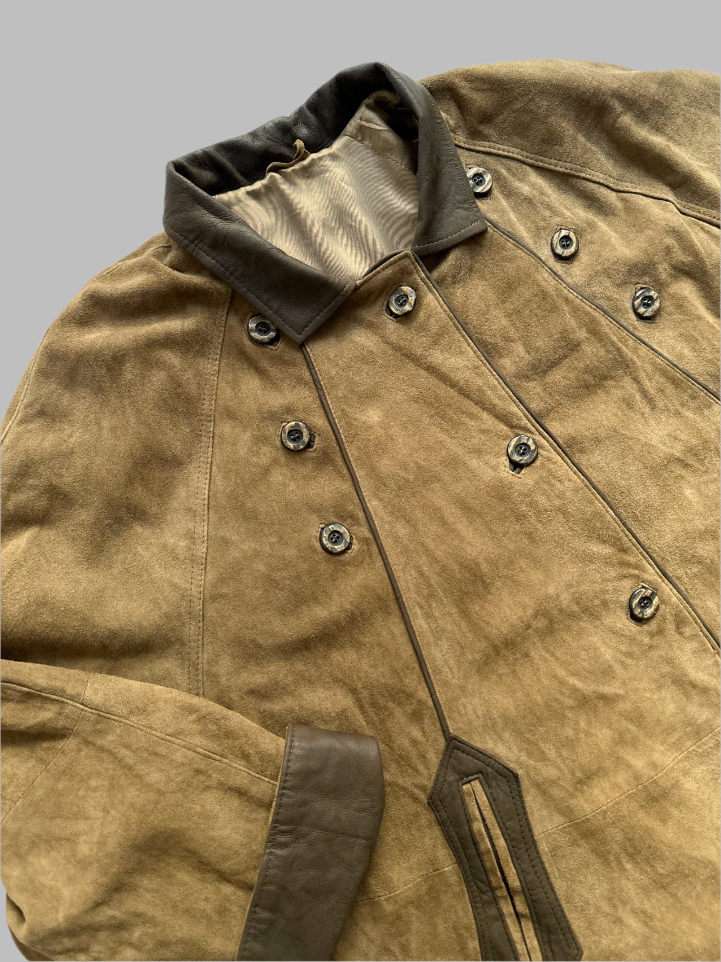 80s Suede Leather Jacket