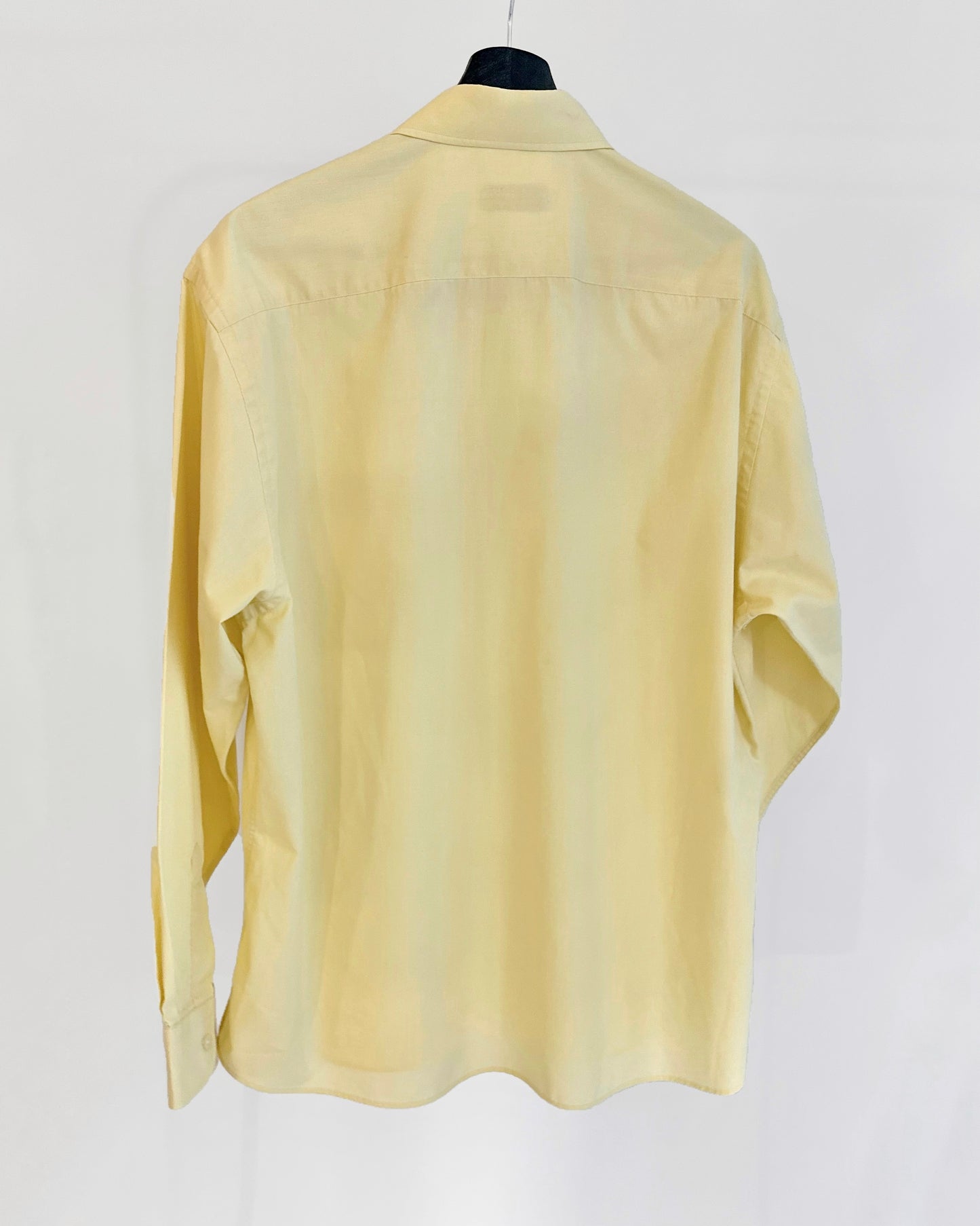 90s Pierre Cardin Butter Yellow Shirt