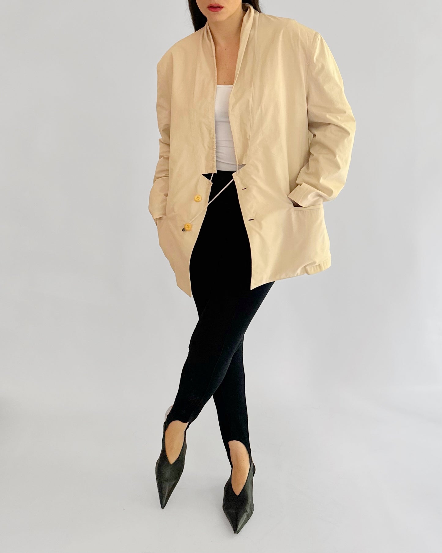 Rare 1980s Marithé + François Girbaud “Super Casual” Jacket