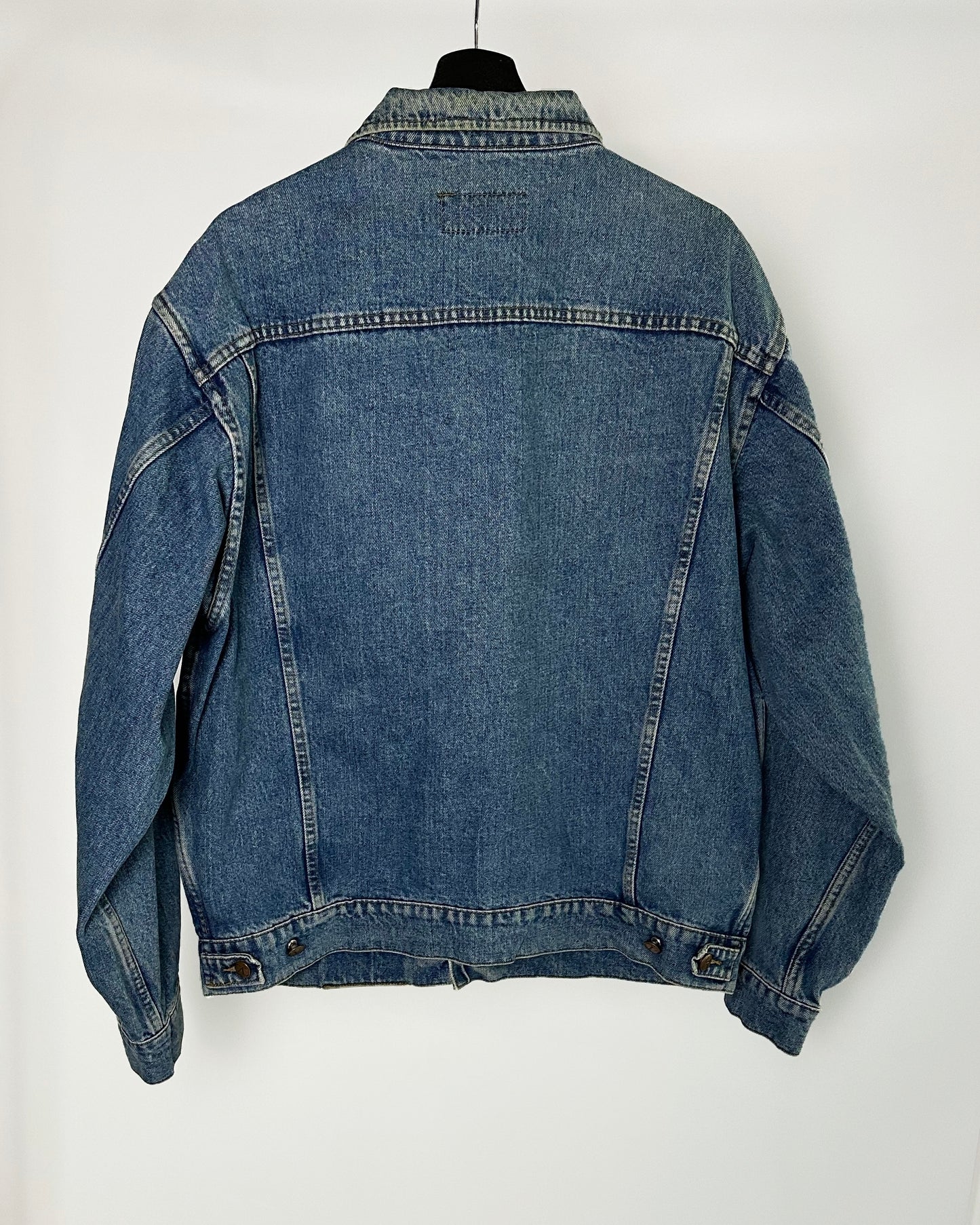 90s Valentino Garavani Denim Jacket - Faded Blue