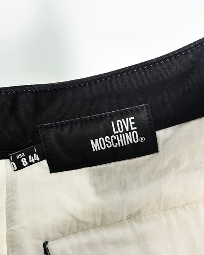 Moschino Striped A-Line Skirt