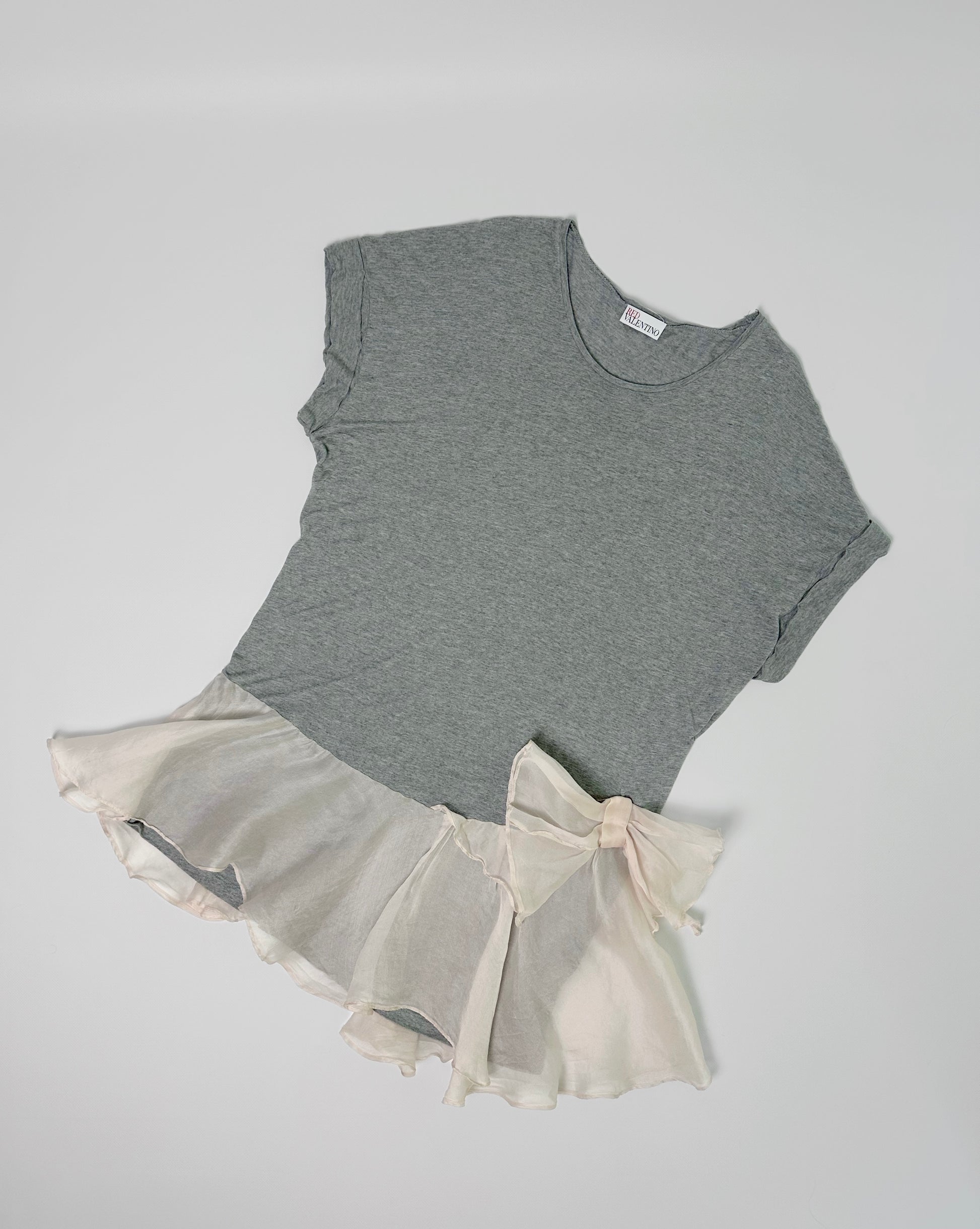 Red Valentino Bow T-Shirt Dress Alba Vintage Studio Red Valentino Bow T-Shirt Dress Alba Vintage Studio