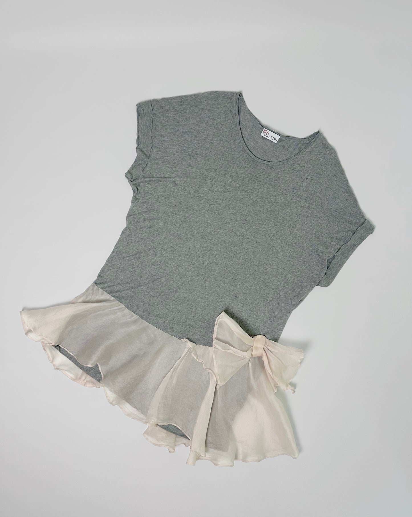 Red Valentino Bow T-Shirt Dress