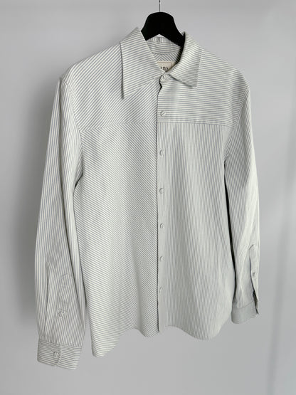 MANS FW19 Striped Asymmetric Shirt