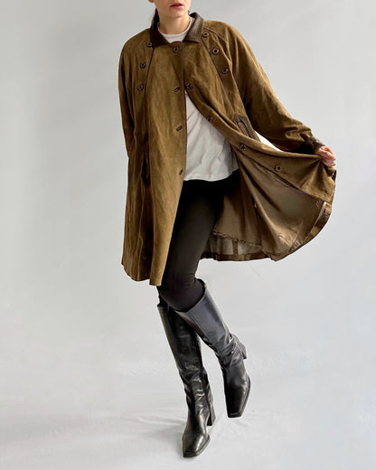 80s Suede Leather Jacket