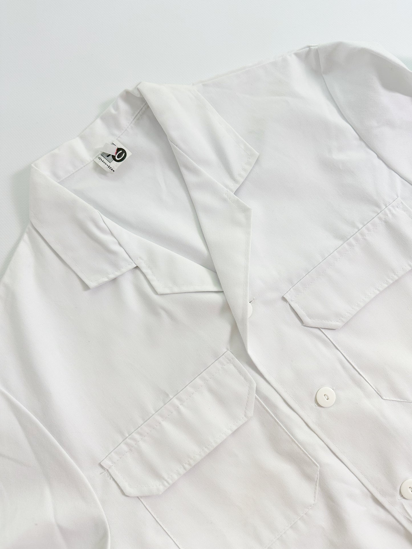 80s White Workwear Jacket