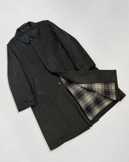 80s Schneiders Salzburg Grey Loden Coat