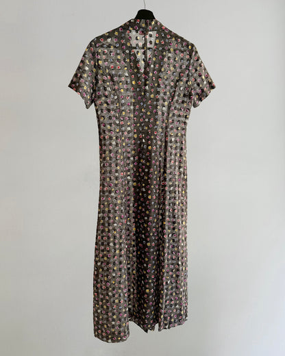 90s Kenzo Floral Sheer Dress