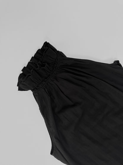 Anne Fontaine Black Halter Top