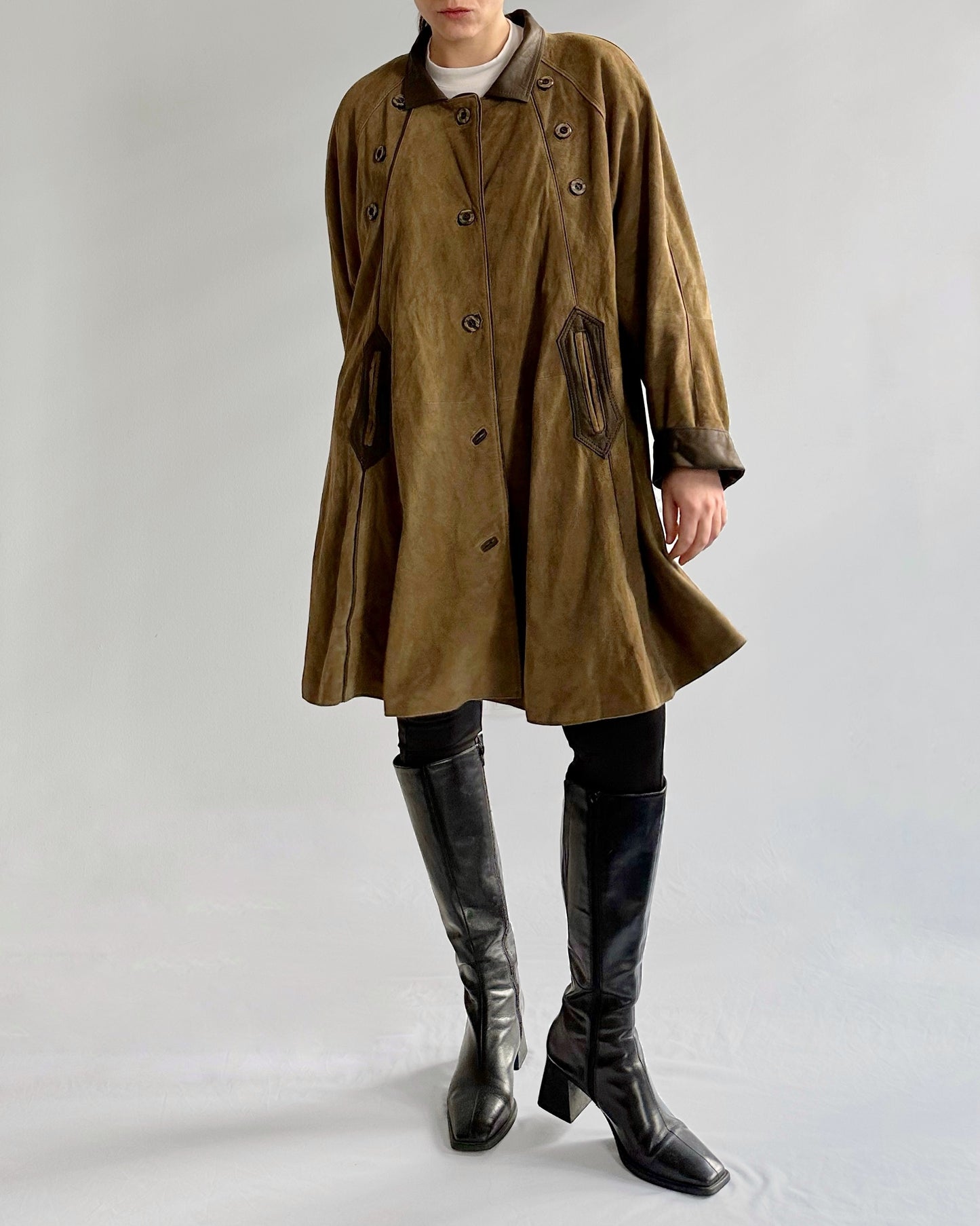 80s Suede Leather Jacket