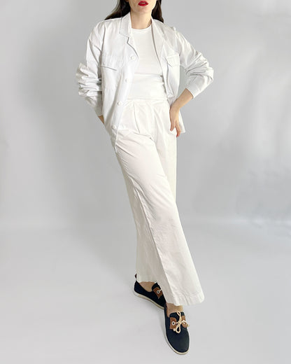 80s White Workwear Jacket