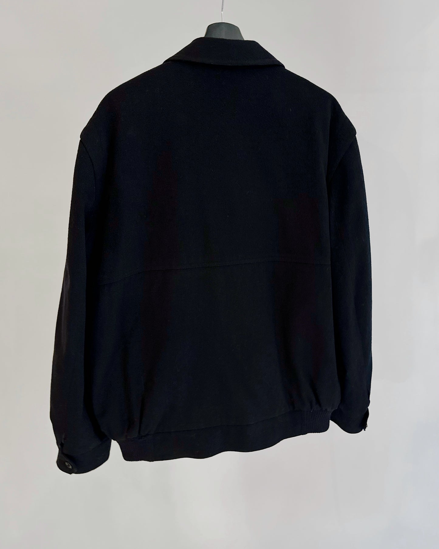 80s Steinbock Loden Wool Bomber