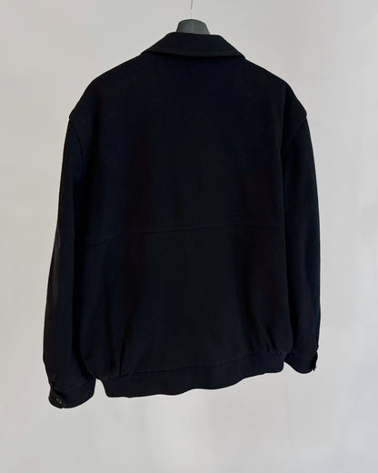 80s Steinbock Loden Wool Bomber