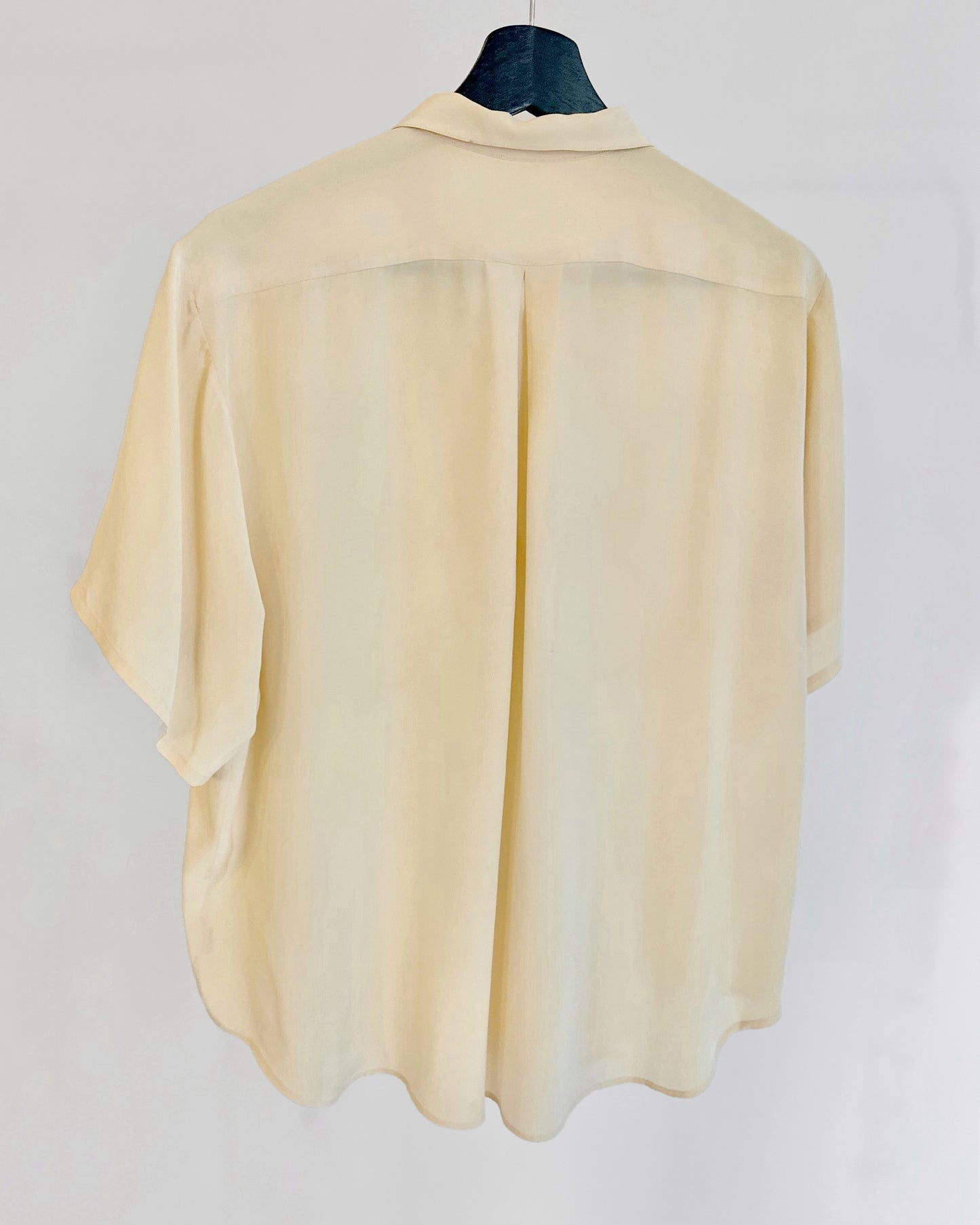 90s Pure Silk Short Sleeve Shirt