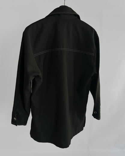 70s King’s Road Black Western Shirt