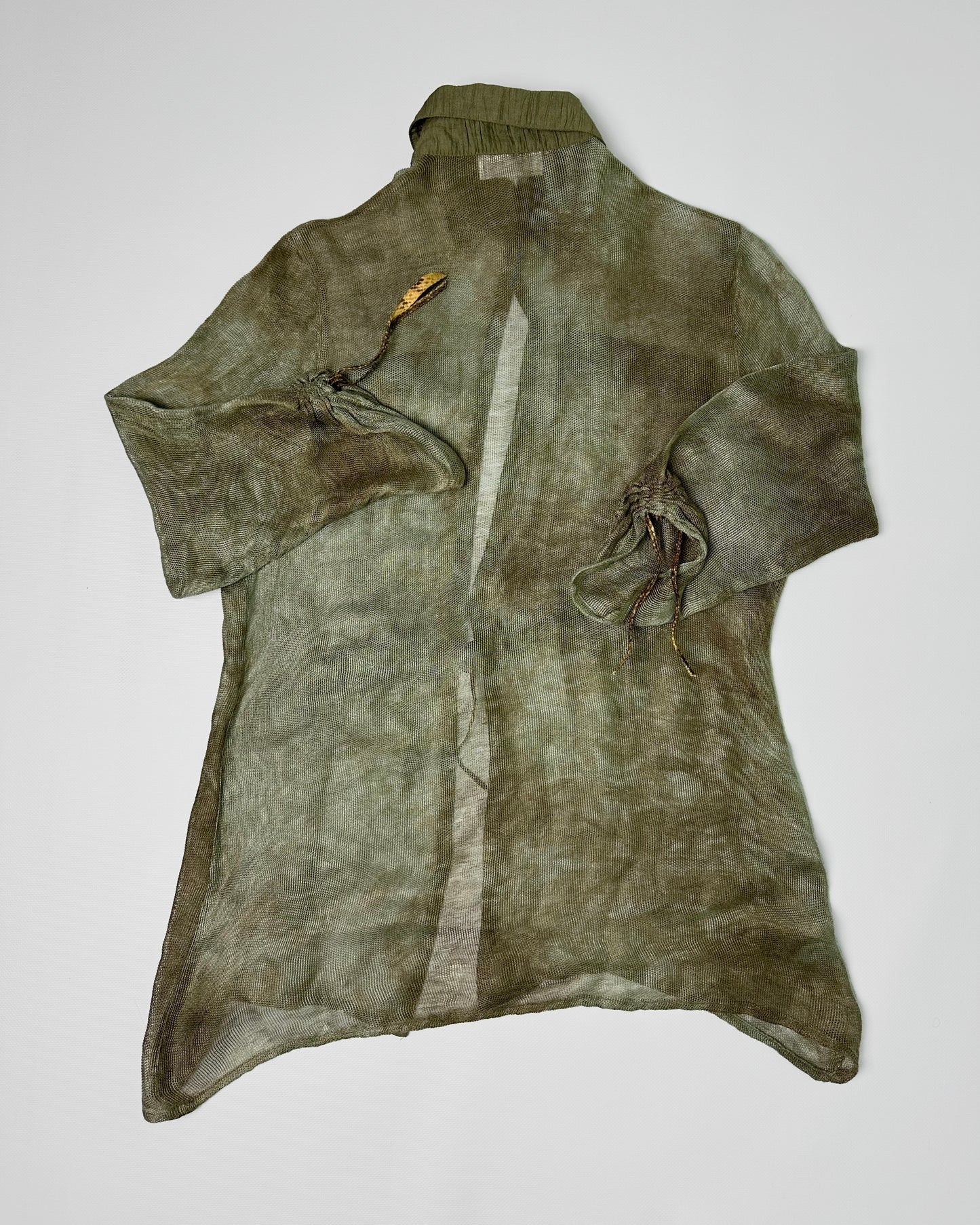 90s Sheer Camouflage Shirt