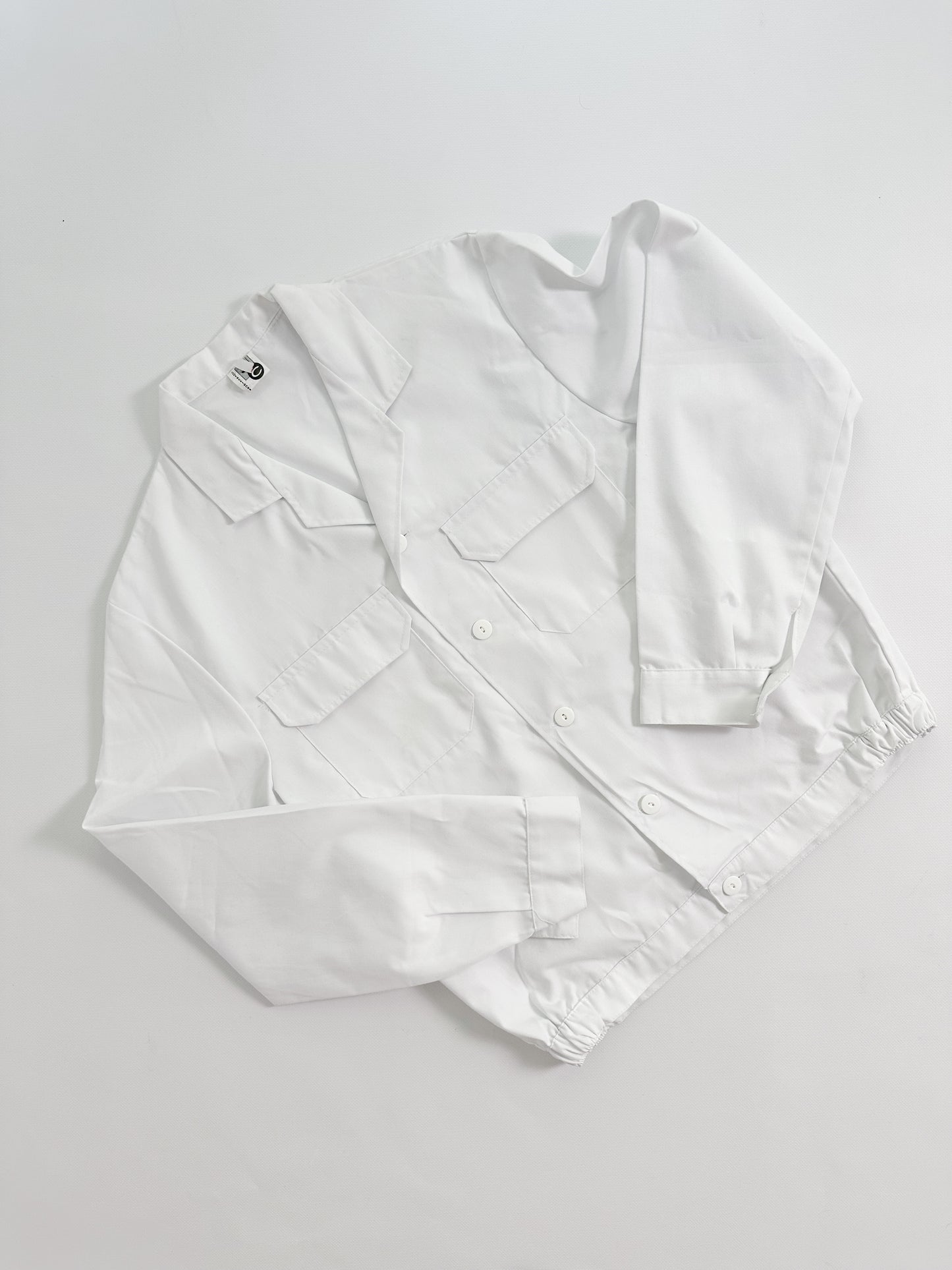 80s White Workwear Jacket