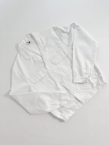 80s White Workwear Jacket