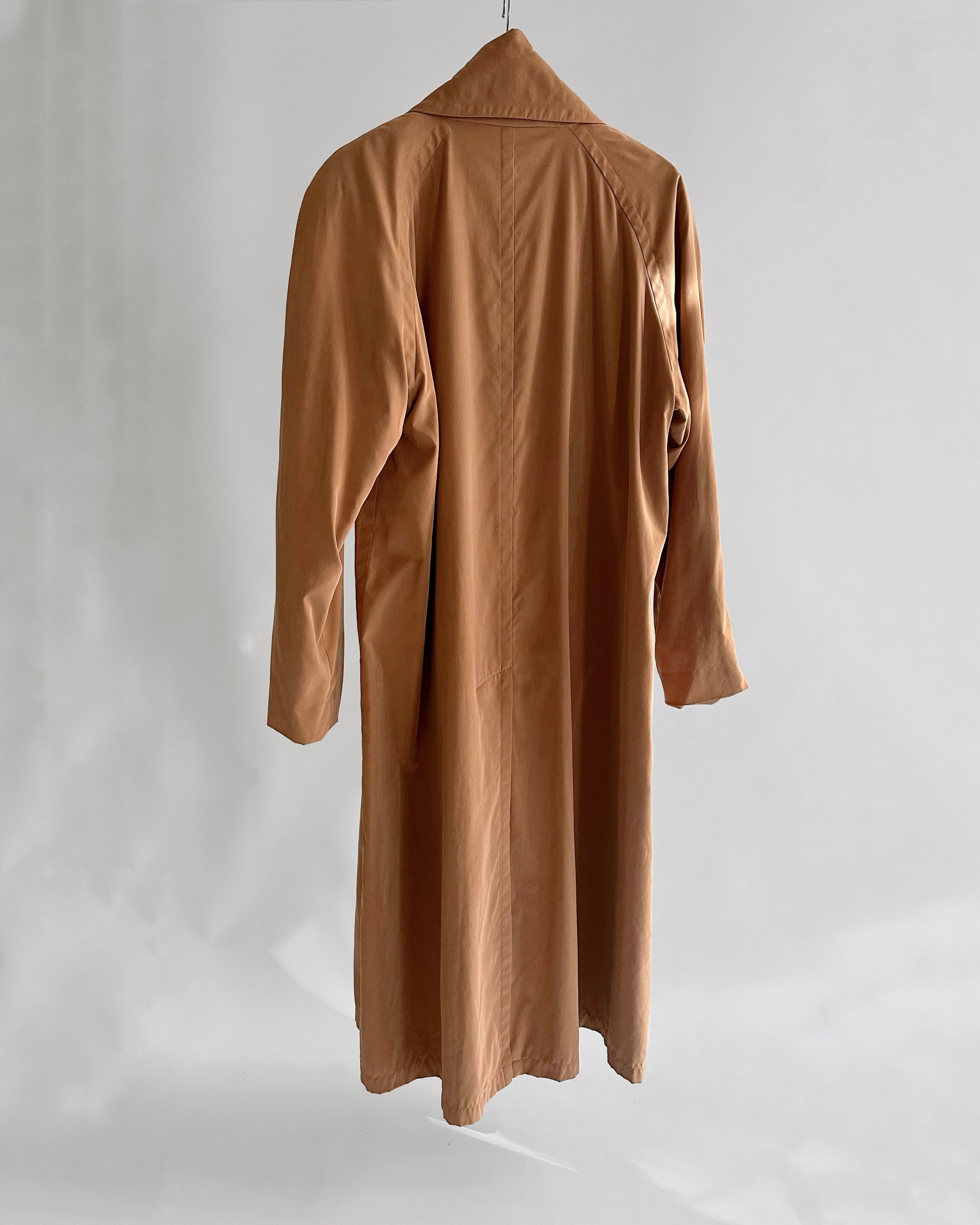 90s Jil Sander Minimalist Peach Trench Coat – Alba Vintage Studio
