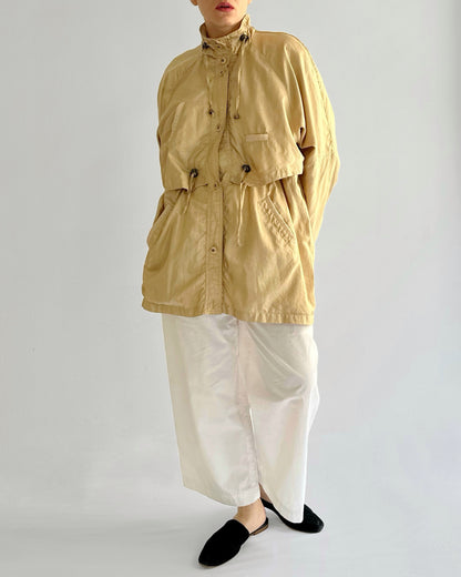 90s Golden Windbreaker Jacket