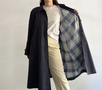 80s Italian Navy trench Coat