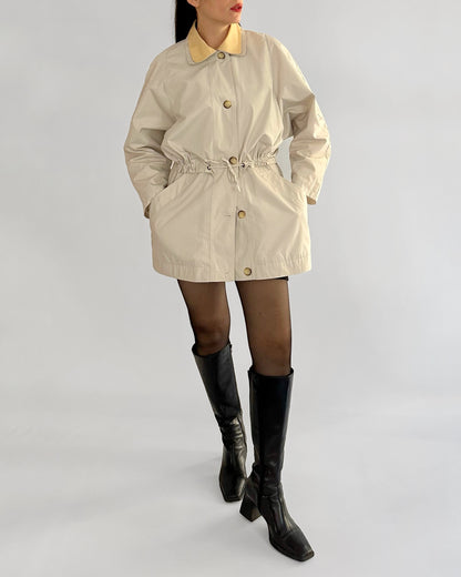80s Cream Barn Field Jacket