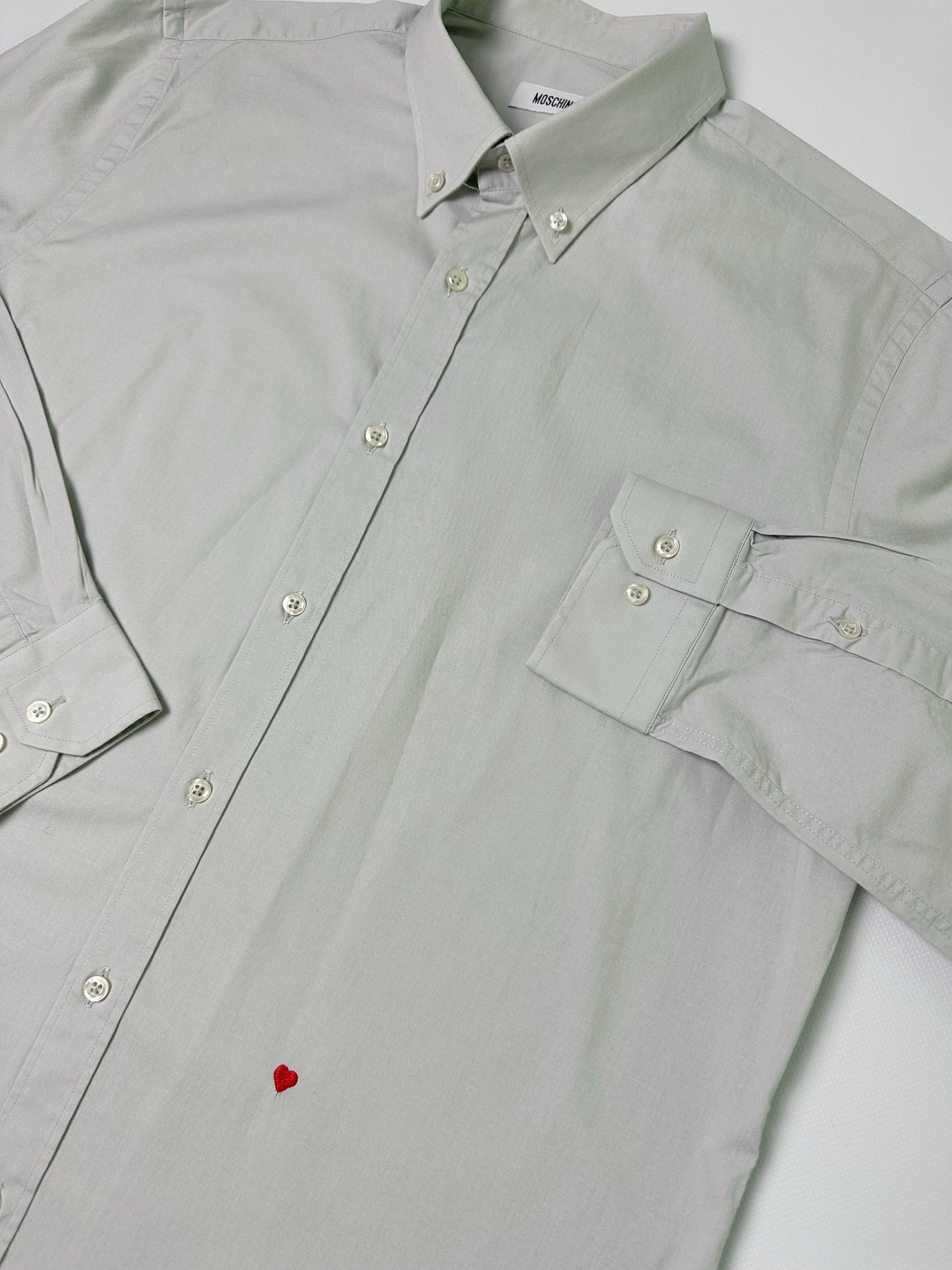 Moschino Embroidered Heart Shirt